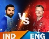 INDvsENG Live: 7 विकेट खोकर भारत ने इंग्लैंड के खिलाफ बनाए 171 रन