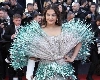Cannes 2024 के रेड कार्पेट पर Aishwarya Rai ने दूसरे दिन पहना यूनिक पीकॉक स्टाइल गाउन