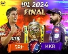 SRH vs KKR IPL 2024 Final  -  શ્રેયસ અય્યરની કપ્તાનીમાં KKR એ જીત્યું IPL 2024 નું ટાઇટલ જીત્યું, SRH ને 8 વિકેટે હરાવ્યું