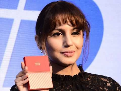 Huma Qureshi launches new hard drive lines by Western digital