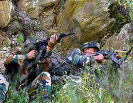 Two militants, soldier killed, ultra surrenders in encounter
