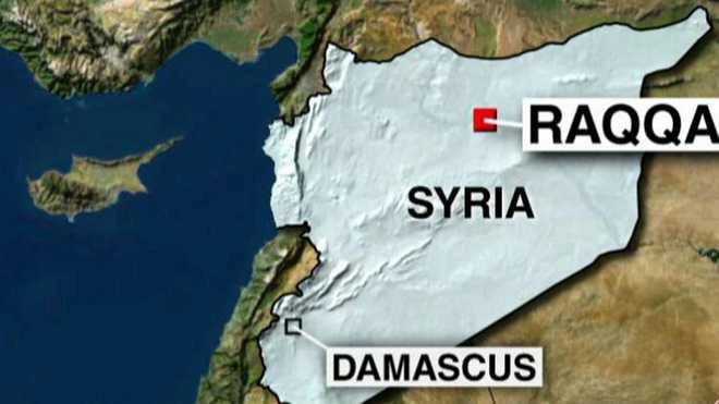 Air strikes near Syria's Raqqa city kill 14
