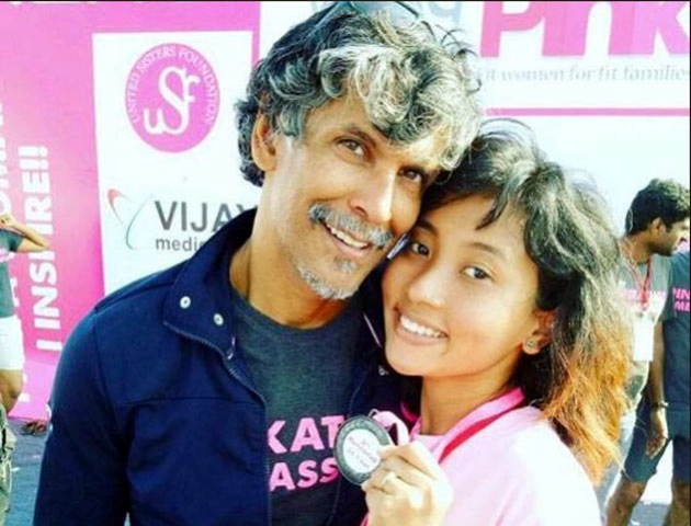 Milind Soman's fiancee is 30 years younger than him !