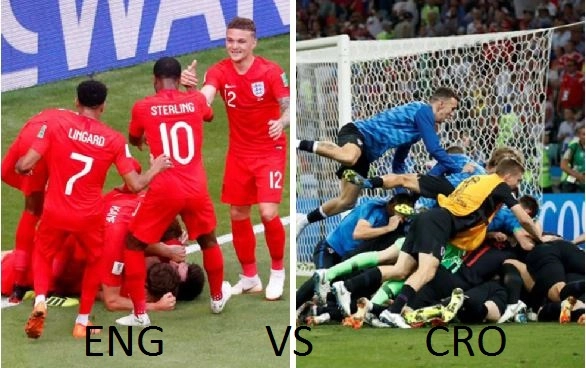England v Croatia - key head-to-head battles