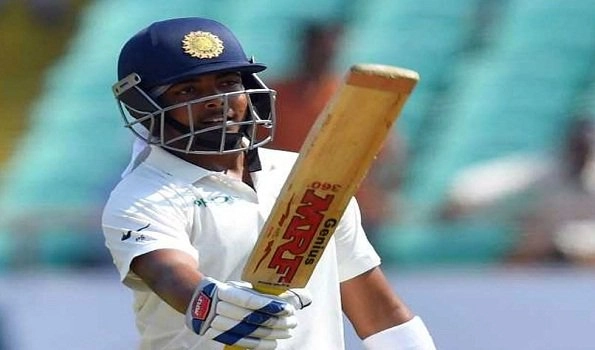 Ind vs WI: Prithvi hits ton in his debut test