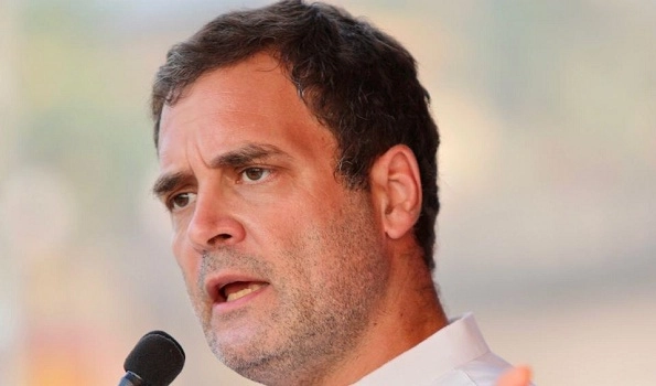 Congress workers demand Rahul Gandhi as president at rally against price rise