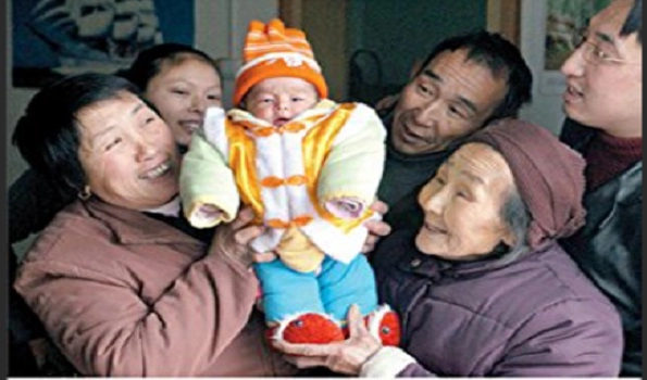 China announces first population decline since 1961