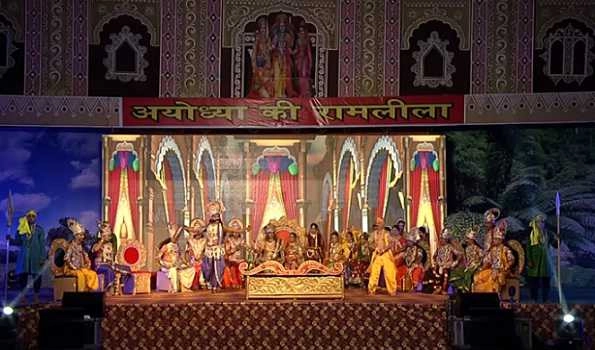 Bollywood actors Ramlila would be telecast live on Doordarshan from Oct 5