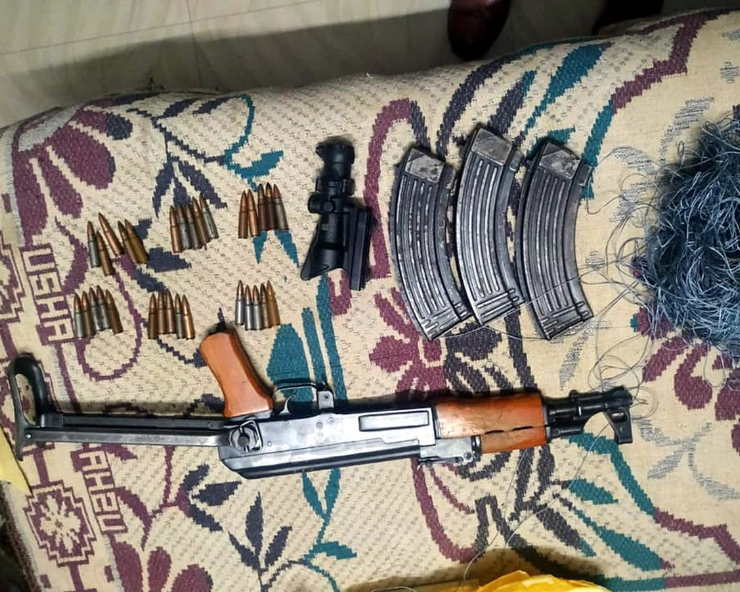 Jammu Police recovers AK-47, magazines, ammunition airdropped by drone