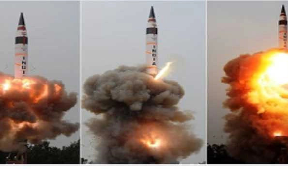 India test fires Agni-5 missile with 5,000 km range