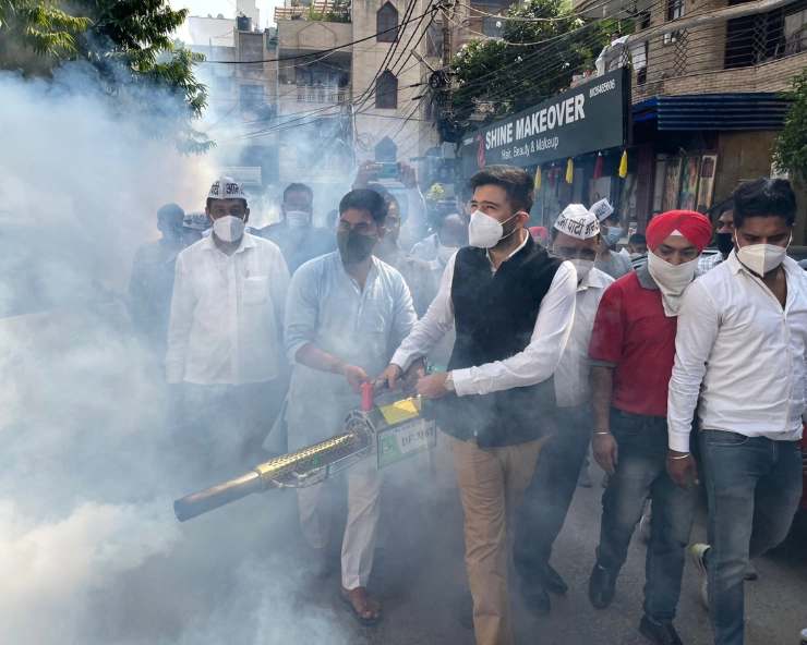 AAP launches mega fogging campaign against dengue in all 70 assemblies of Delhi