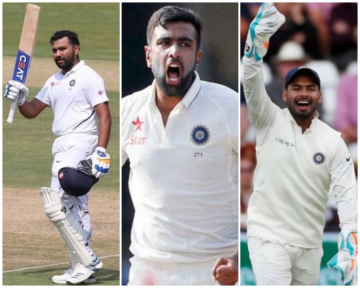 Rohit, Ashwin & Pant included in ICC Test Team of the Year, no place for Kohli