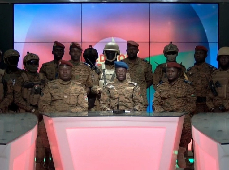 WATCH: Burkina Faso soldiers announce military takeover on state TV