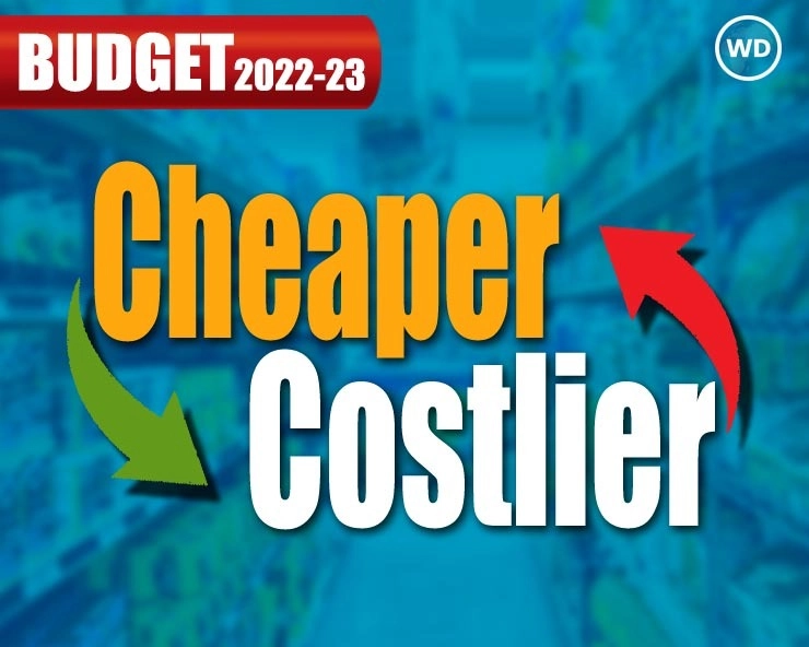 Budget 2022: What's costlier, what's cheaper