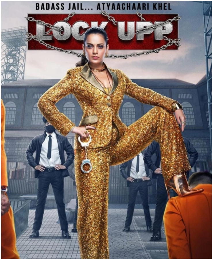 Kangana Ranaut looks bold and glamorous in her first look from the fearless reality show Lock Up