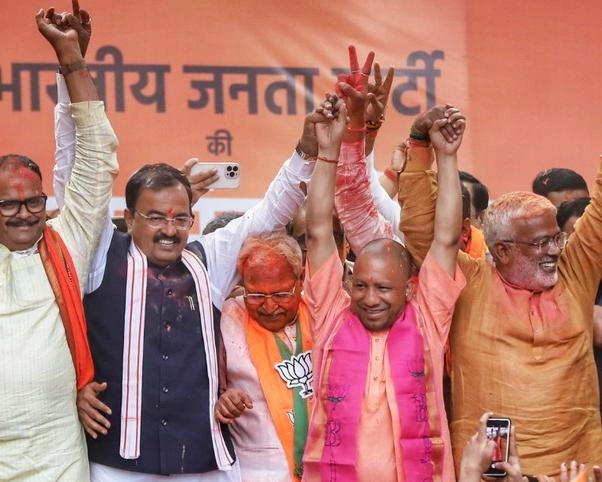 BJP, AAP create history in Assembly polls, Congress lags behind