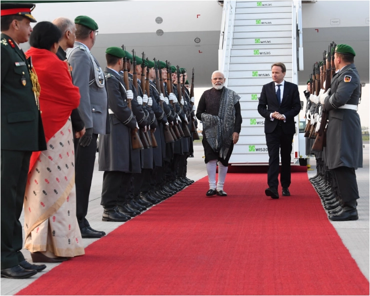 PM Modi arrives in German capital for 3-nation Europe visit