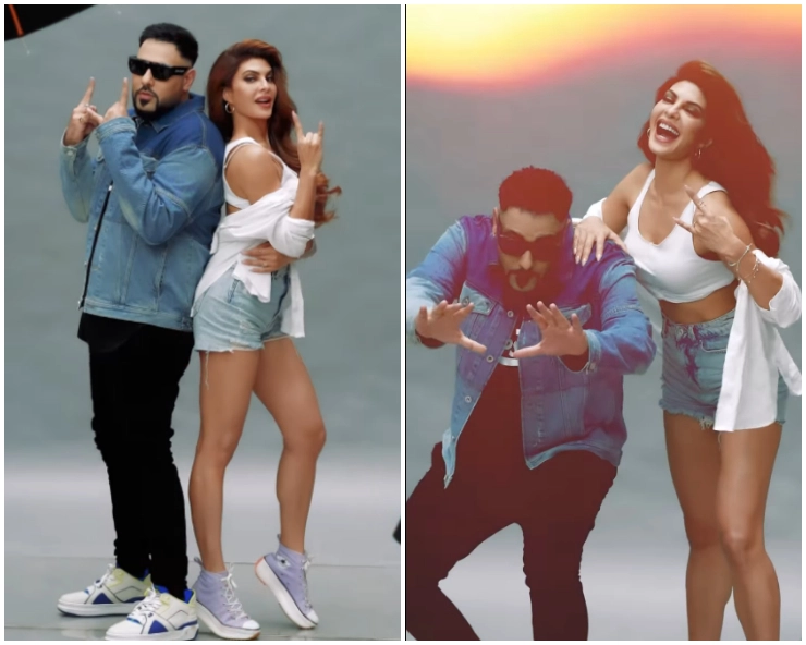 Jacqueline Fernandez shares a fun BTS with Badshah for their upcoming next. Check out!