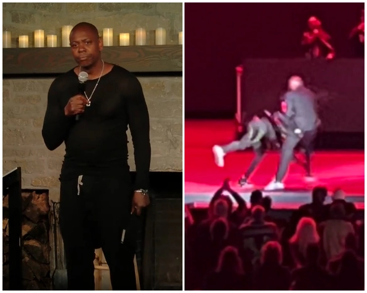 VIDEO: American comedian Dave Chappelle attacked on stage, Chris Rock jokes 