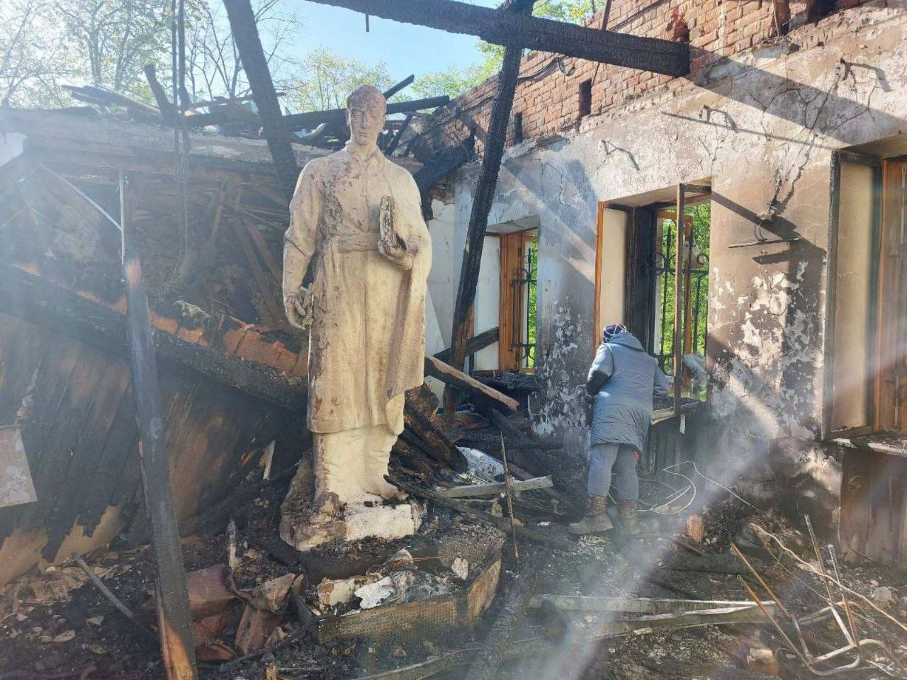 Russian troops destroy 18th-century Hryhorii Skovoroda museum