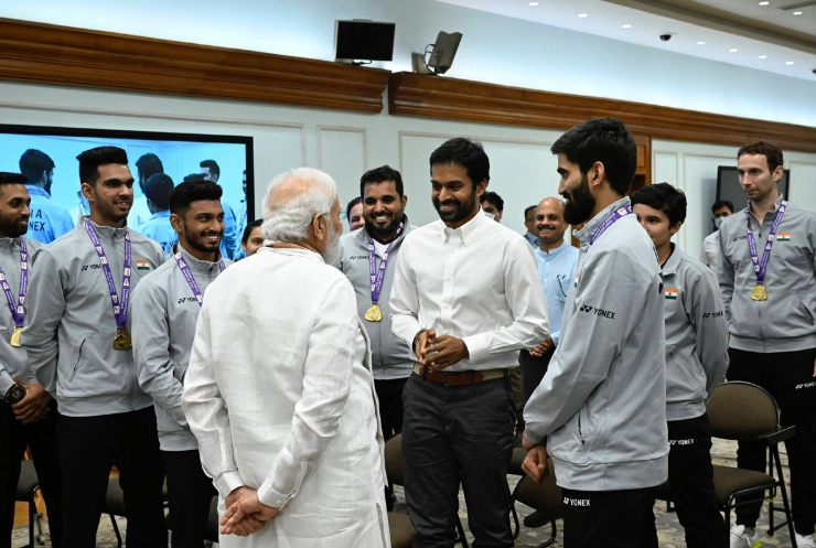 'Yes, we can do it' attitude is India's new strength: PM Modi tells Thomas Cup and Uber Cup champs - WATCH