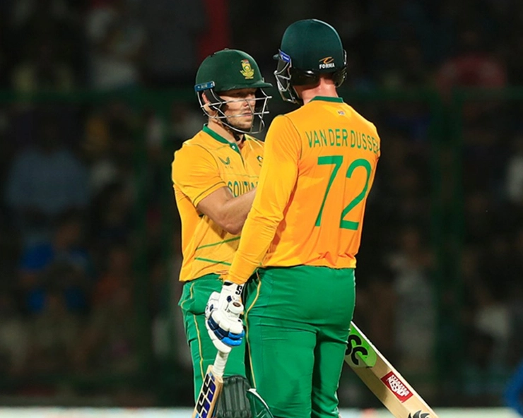 IND vs SA: David Miller, Rassie van der Dussen raze India down as South Africa chase record target