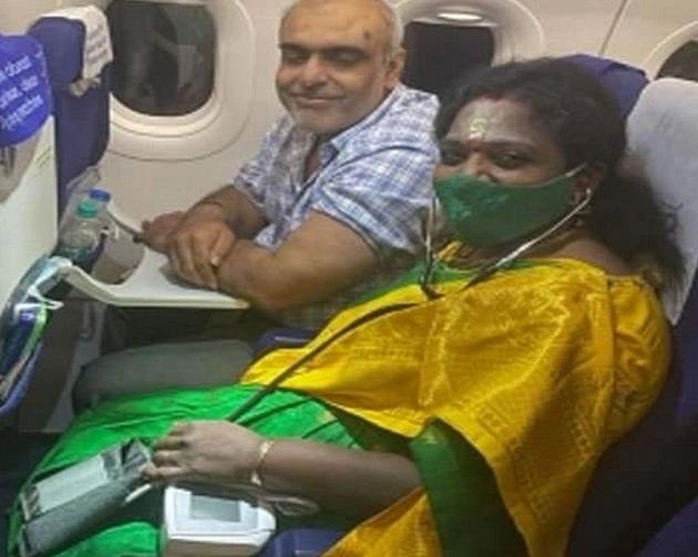 Telangana Governor administers first aid to co-passenger who fell ill mid-air