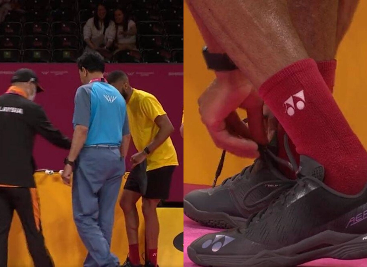 CWG 2022: Malaysia coach gives his shoes to Jamaican player whose pair got damaged in middle of the match – WATCH