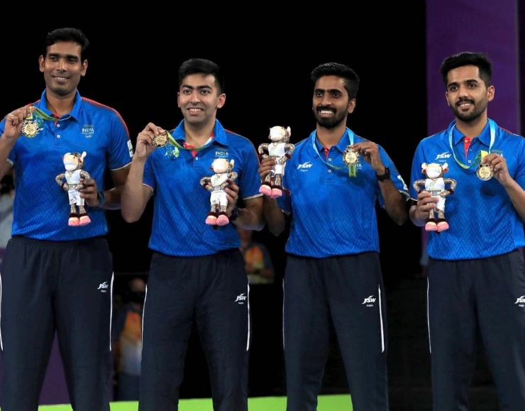 CWG 2022, Day 5: Gold in Table Tennis, Lawn Bowls; silver in badminton and weightlifting