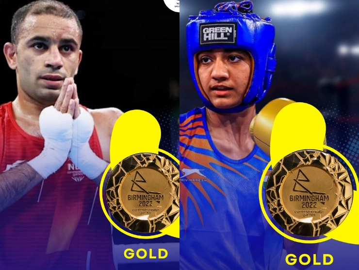 CWG 2022: Nitu Ghanghas and Amit Panghal win Golds in boxing