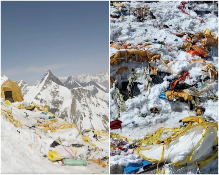 Mountains of trash pile up on world’s second highest peak K2 (VIDEO)