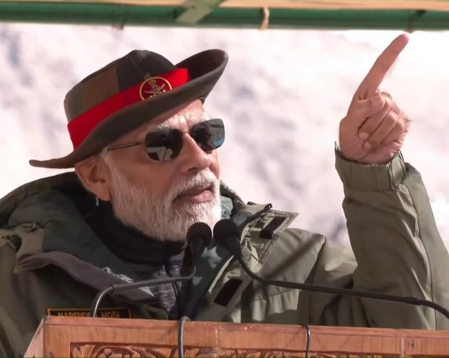 “Diwali signifies festival of the end of terror,” PM Modi addresses soldiers in Kargil