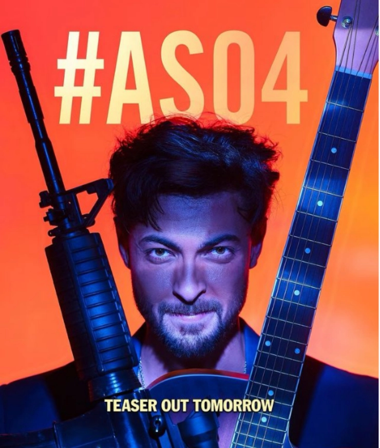 “Guitar se ya Gun se.. Kal shor toh machega:” Aayush Sharma announces AS04 with intriguing poster