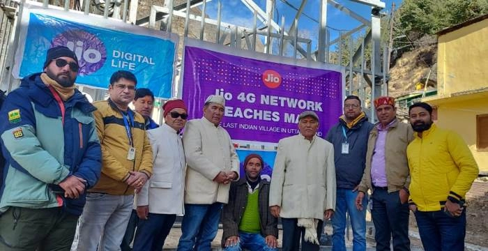 Jio 4G Network reaches Mana, the last village in Uttarakhand