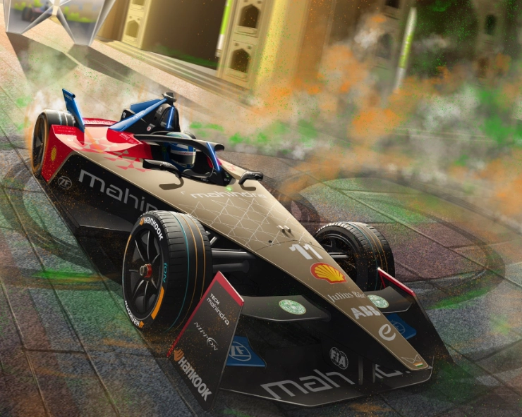 Mahindra brings Formula E to India with its Gen3 race car (VIDEO)