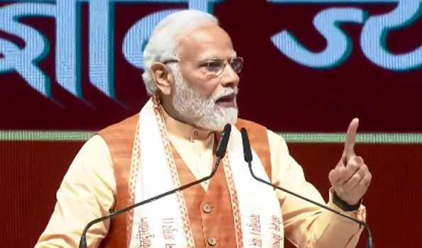 Evils falsely attributed to 'religion' removed by Maharishi Dayanand Saraswati: PM Modi