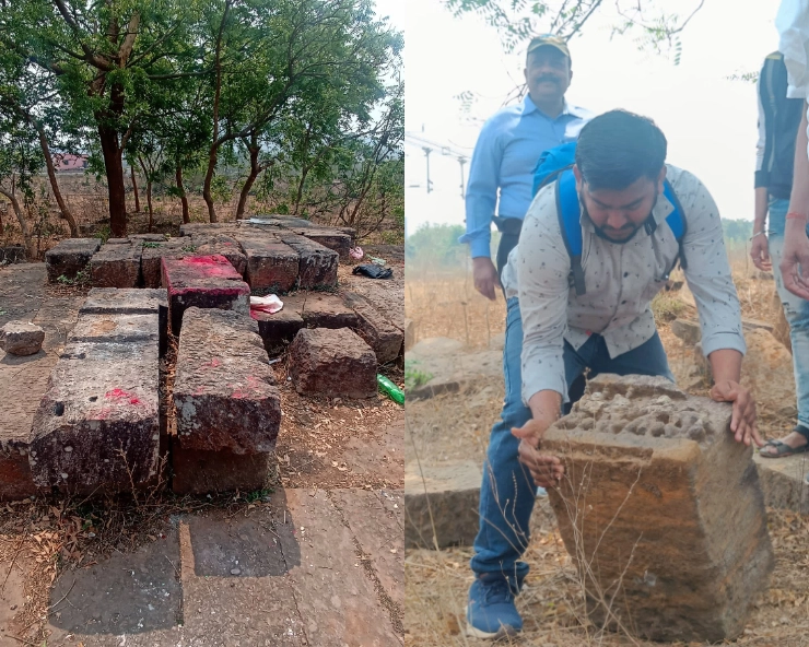 Remains of an ancient temple found near Odisha's Chandikhol