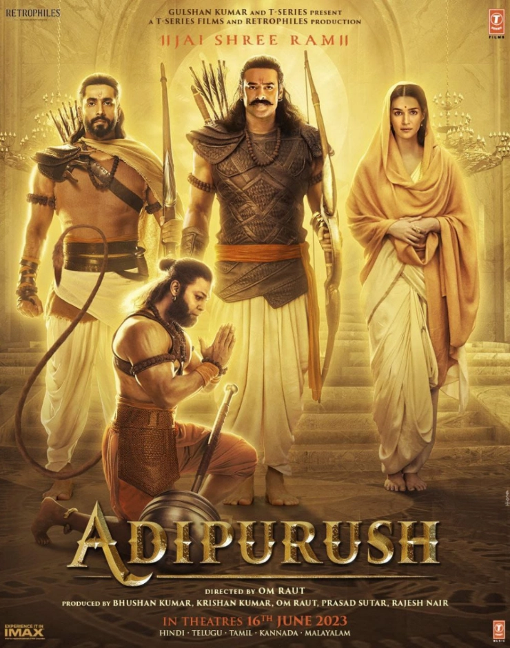 Makers launch divine poster of ‘Adipurush’ on Ram Navami
