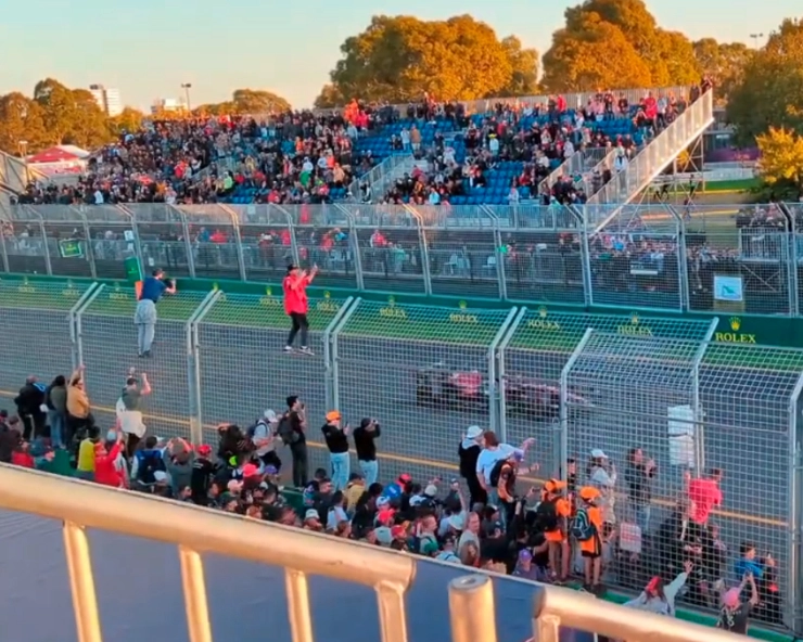 VIDEO: Fans invade F1 track during race, Australia GP boss promises probe