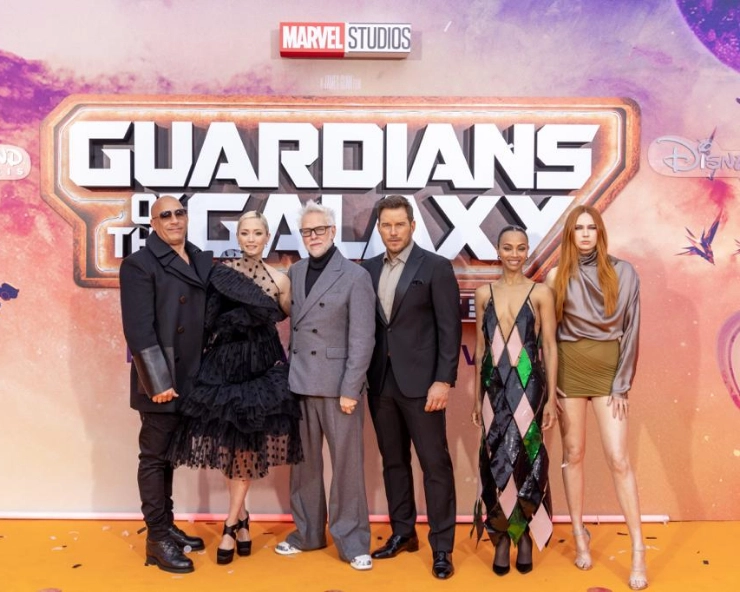 Guardians of the Galaxy Vol. 3 stars Chris Pratt, Zoe Saldana, Vin Diesel & others attend European Gala event at Disneyland Paris