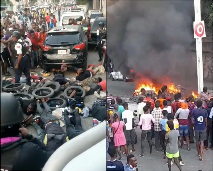 Haiti: Suspected gang members lynched, burned alive by residents in capital (VIDEOS)