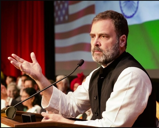 Rahul Gandhi in New York