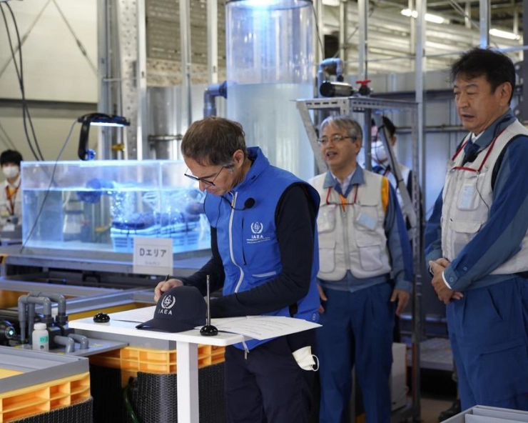 IAEA head Rafael Grossi defends green light for Fukushima water release