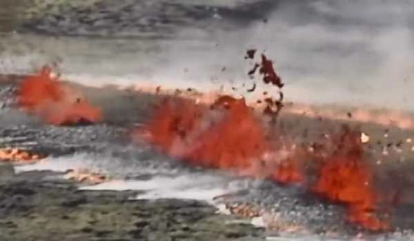 Volcano erupts in southwest Iceland - WATCH