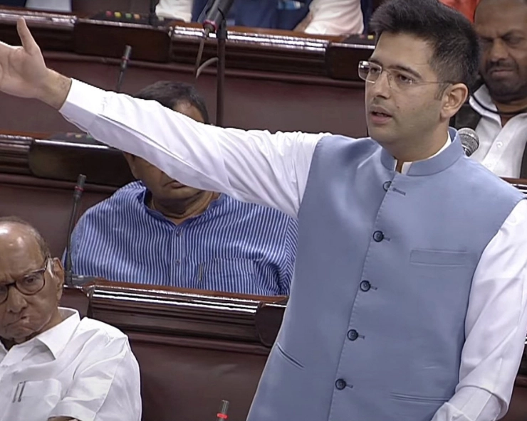 AAP MP Raghav Chadha suspended from Rajya Sabha, Sanjay Singh's suspension also extended