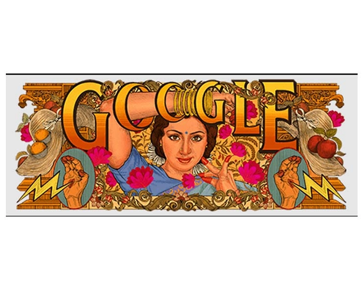 Google celebrates Sridevi's birthday with innovative doodle