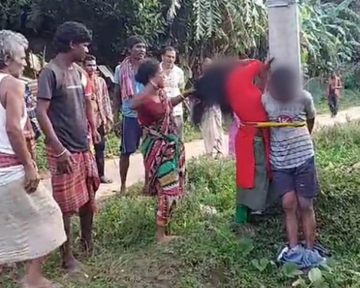 Tripura: Man and his paramour tied to electrical pole, assaulted over extramarital affair, video goes viral