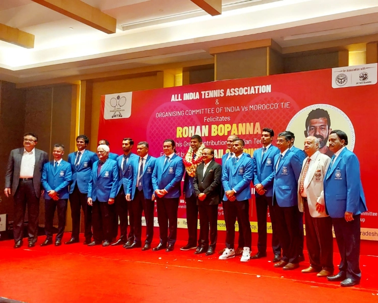 AITA felicitates Bopanna ahead of his Davis Cup farewell tie