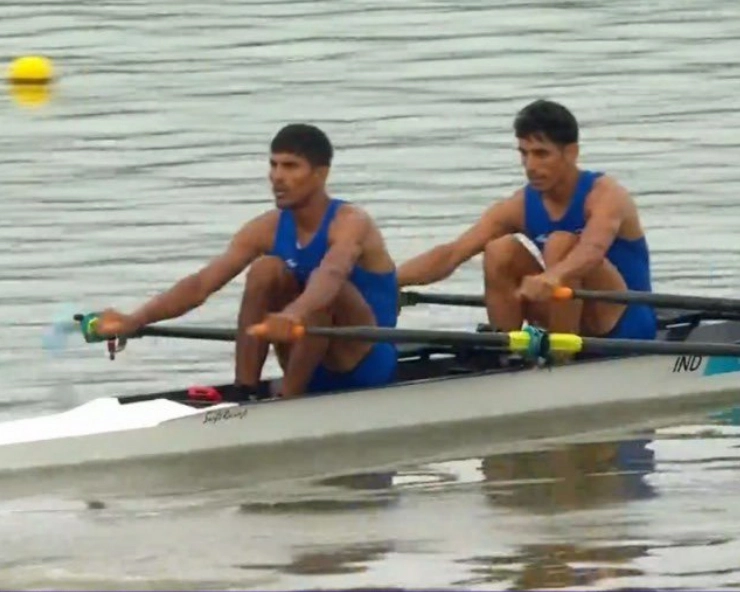 Asian Games 2023, Rowing: Arjun Lal Jat-Arvind Singh, men’s eight team win silver medals