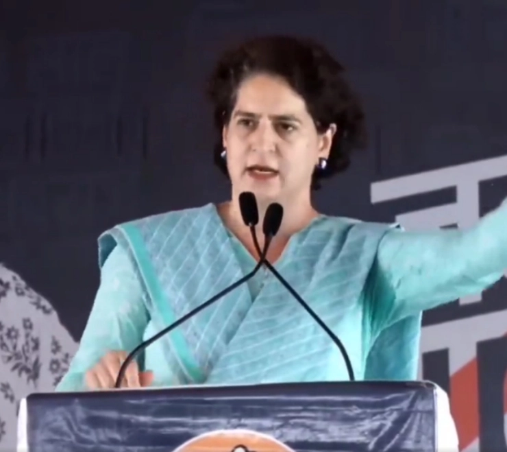 17 rapes per day in Madhya Pradesh: Priyanka Gandhi Vadra alleges